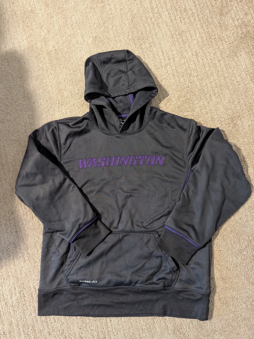 Boys Nike Therma-fit Washington fleece hoodie